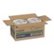 Dixie Pathways Soak-Proof Shield WiseSize 6.88 in. Paper Plates - Green/Burgundy (500/Carton)